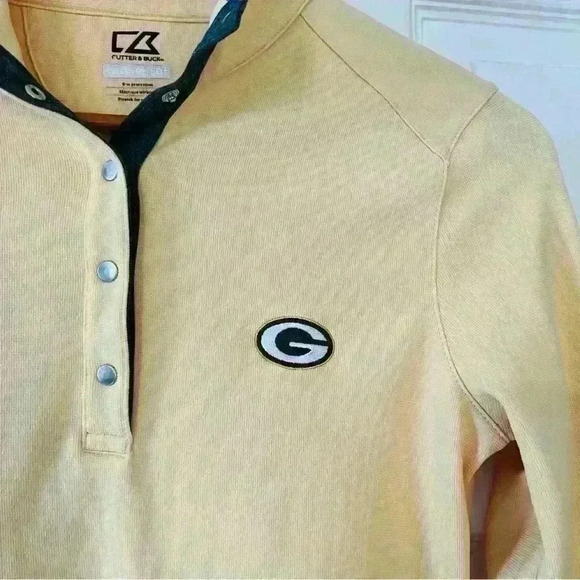 Cutter & Buck Green Bay Packers CB DryTec Long Sleeve - Picture 2 of 9